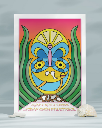 The Garden Chiller postcard
