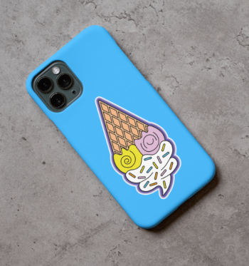 The Ice Kid sticker