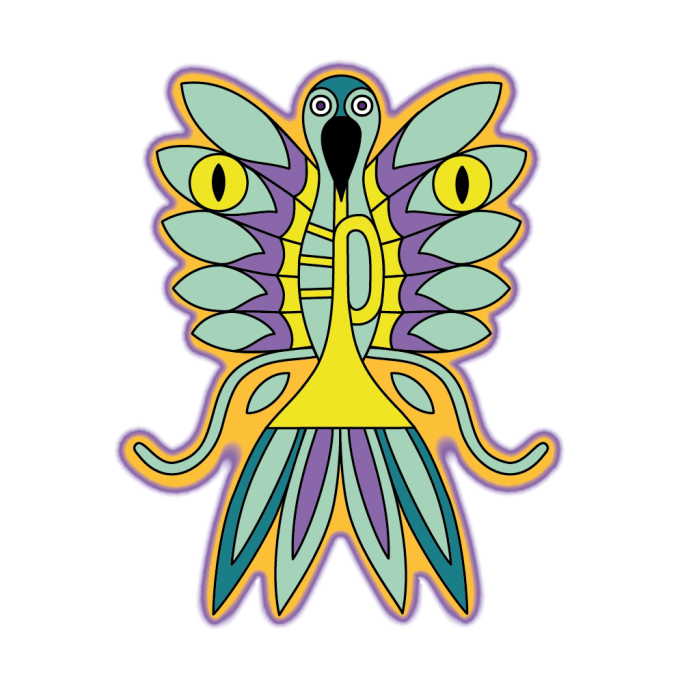 The Enchanty Parrot sticker - Image 2